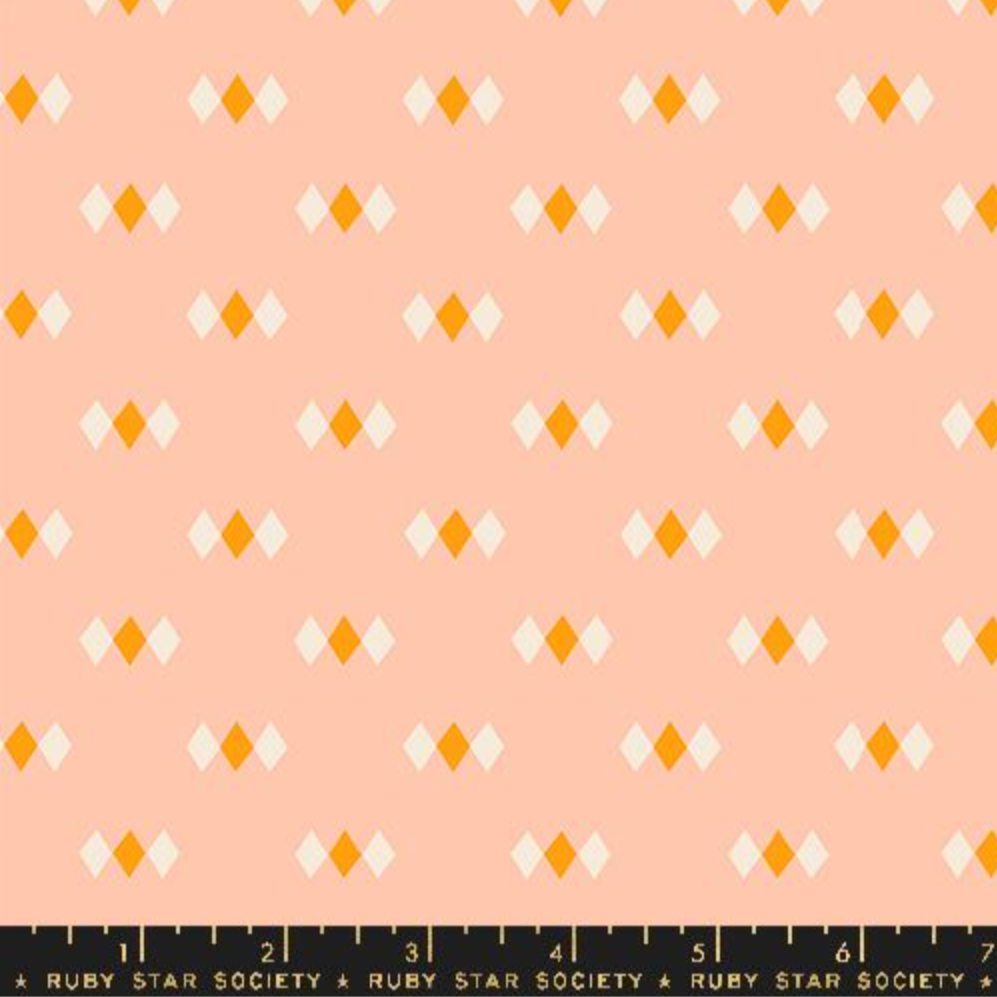 Melody Miller Ruby Star Society Moda Juicy Diamonds Peach RS0093 14