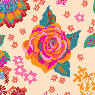 Natalie Lete FreeSpirit Fabrics Spring In Paris Cream PWNL039.CREAM