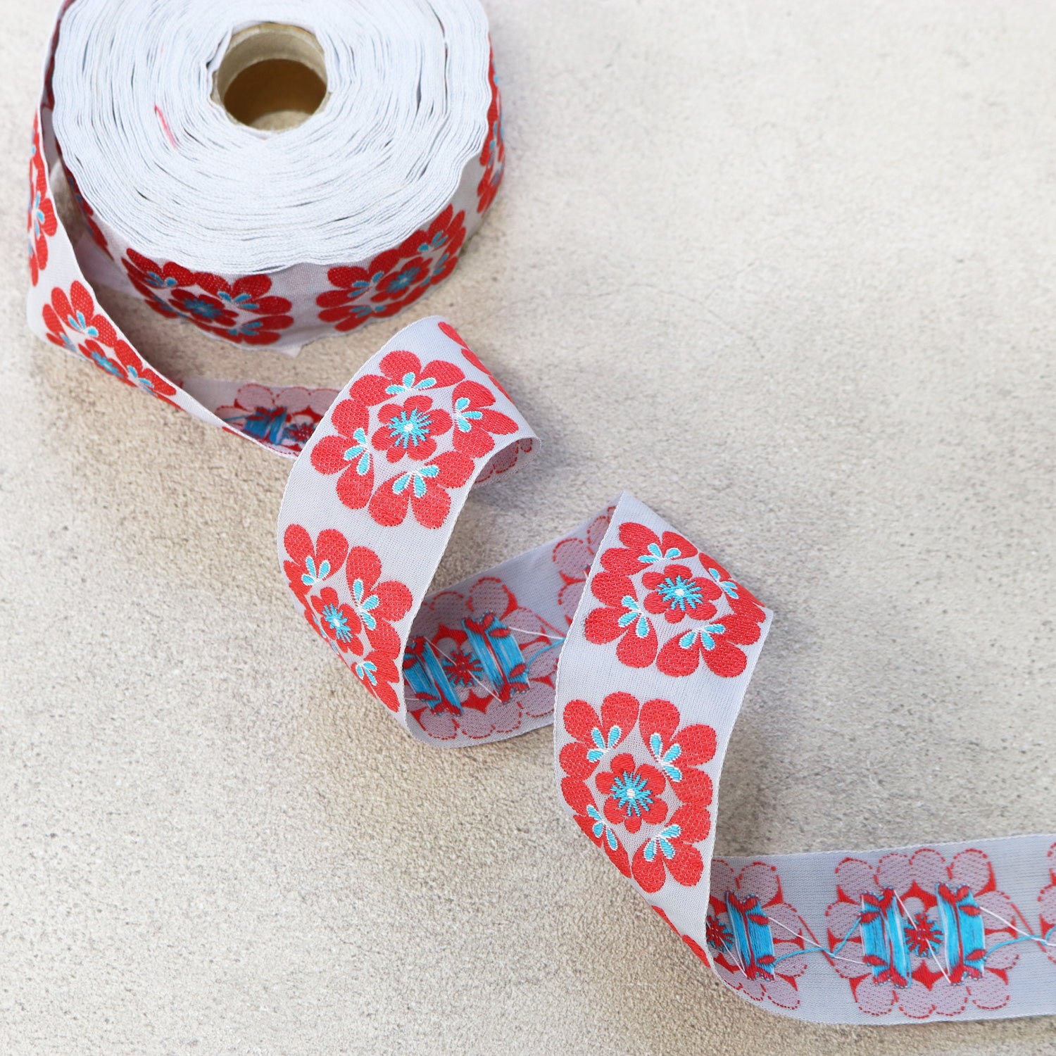 PAU100501-6-50 KAFKA Flower Power Ribbon from Germany