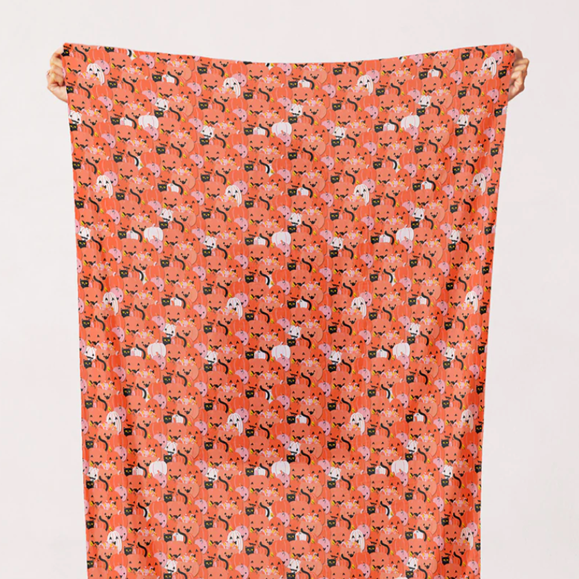 PBS Fabrics Paintbrush Studio Fabrics Mystical Manor Pumpkin Roundup 120-24690