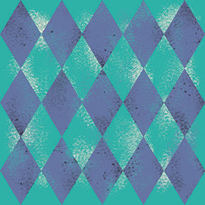 Paintbrush Studio Fabrics Night of the Nutcracker Argyle Blue 12019601