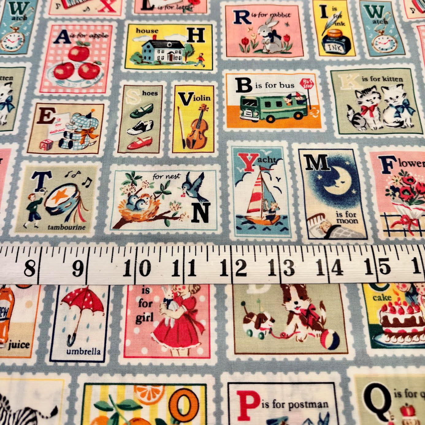 Quilt Gate Hello Again 2 Blue Japanese Import LW2070-11 3