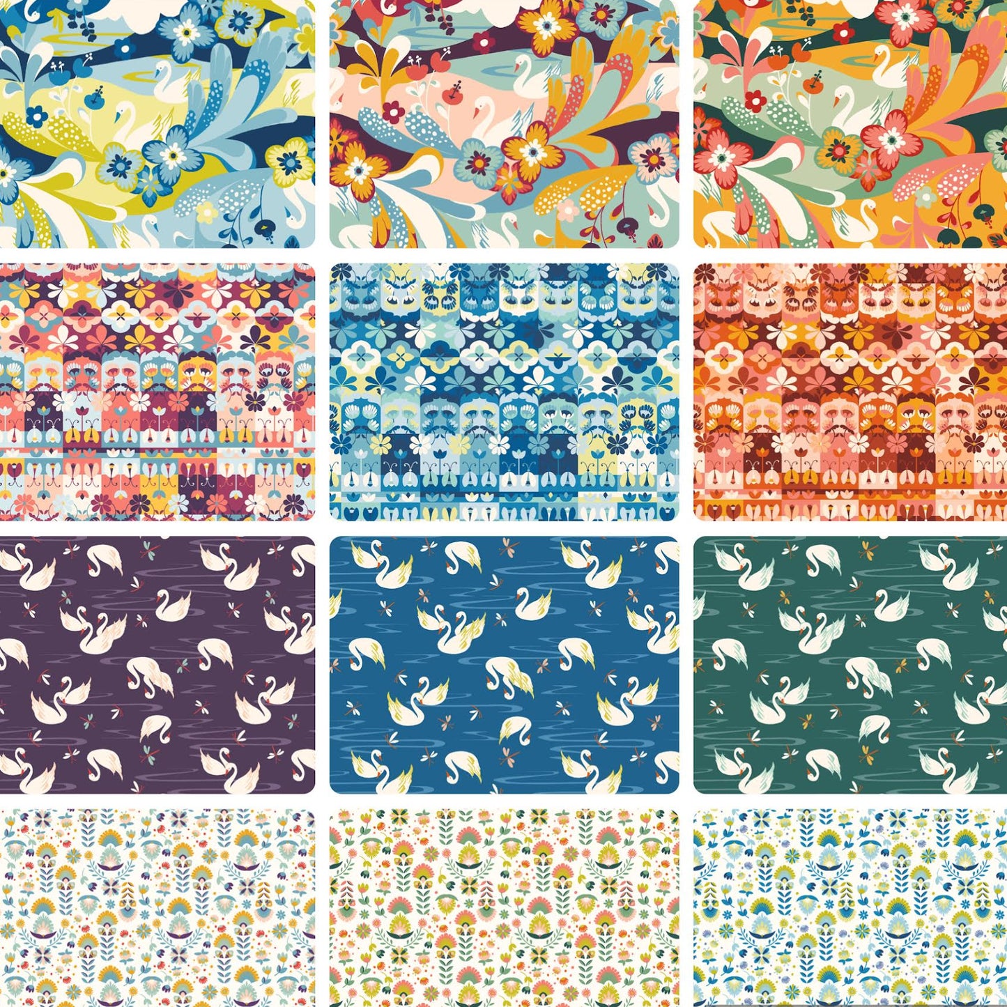 RJR Fabrics Swan Paraiso