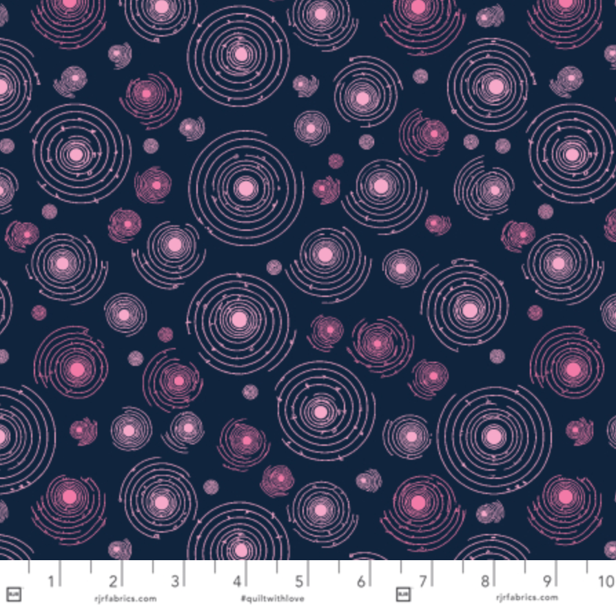 RJR_Studio_RJR_Fabrics_Beyond_the_Horizon_Send Me Into Orbit RJ6234-NP4 Navy Pink