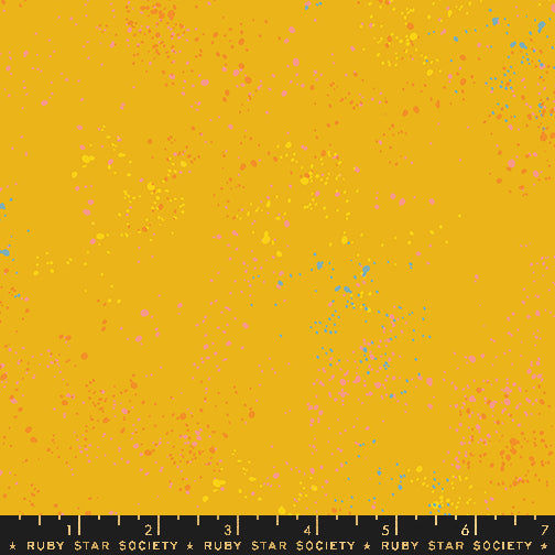 Rashida Coleman Hale Ruby Star Society Moda Fabrics Speckled RS5027 112 Goldenrod
