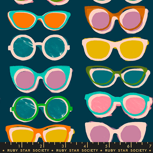 Ruby Star Society Moda Fabrics Poolside Too Poolside Shade RS5200 15 Peacock
