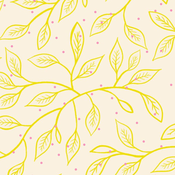 Sarah Watts Ruby Star Society Moda Fabrics Glow Garden Wandering Vine RS2118 11 Natural