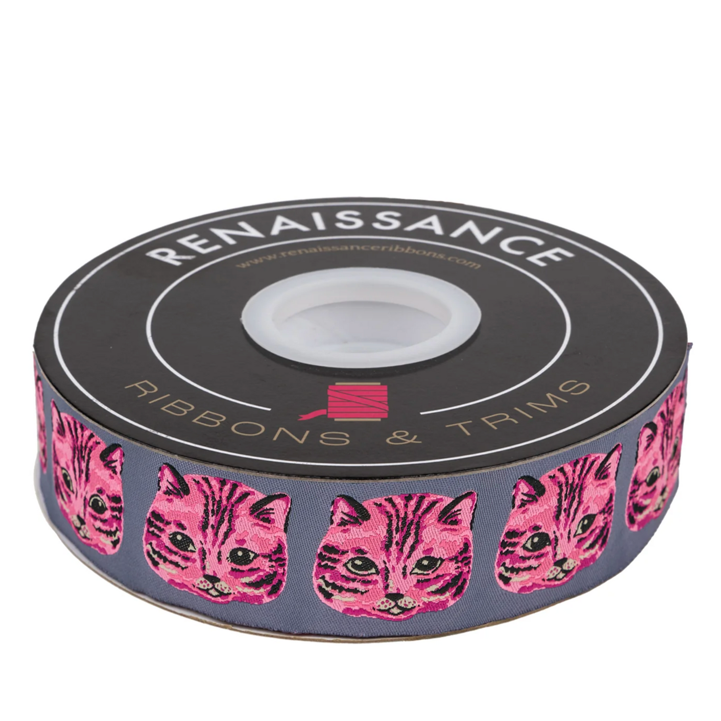 Sarah Watts Ruby Star Society Moda Renaissance Ribbons Meow Meow SW-109/38mm Col 1_y