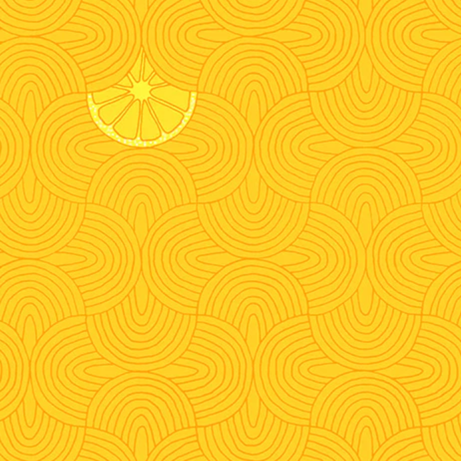 Shayla Wolf Windham Fabrics Summer Lovin' Slices Lime 53768-7 Lemon