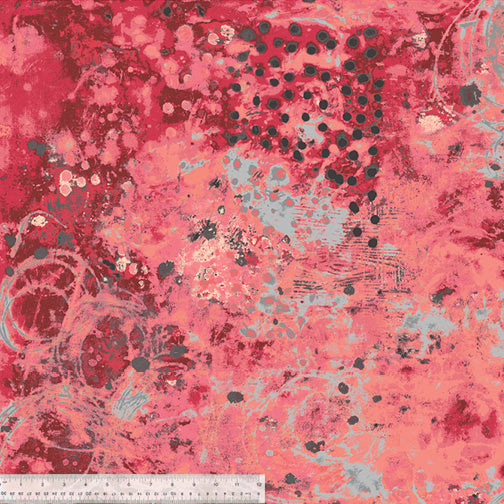 Spotted Graffiti Coral Garden Marcia Derse Windham