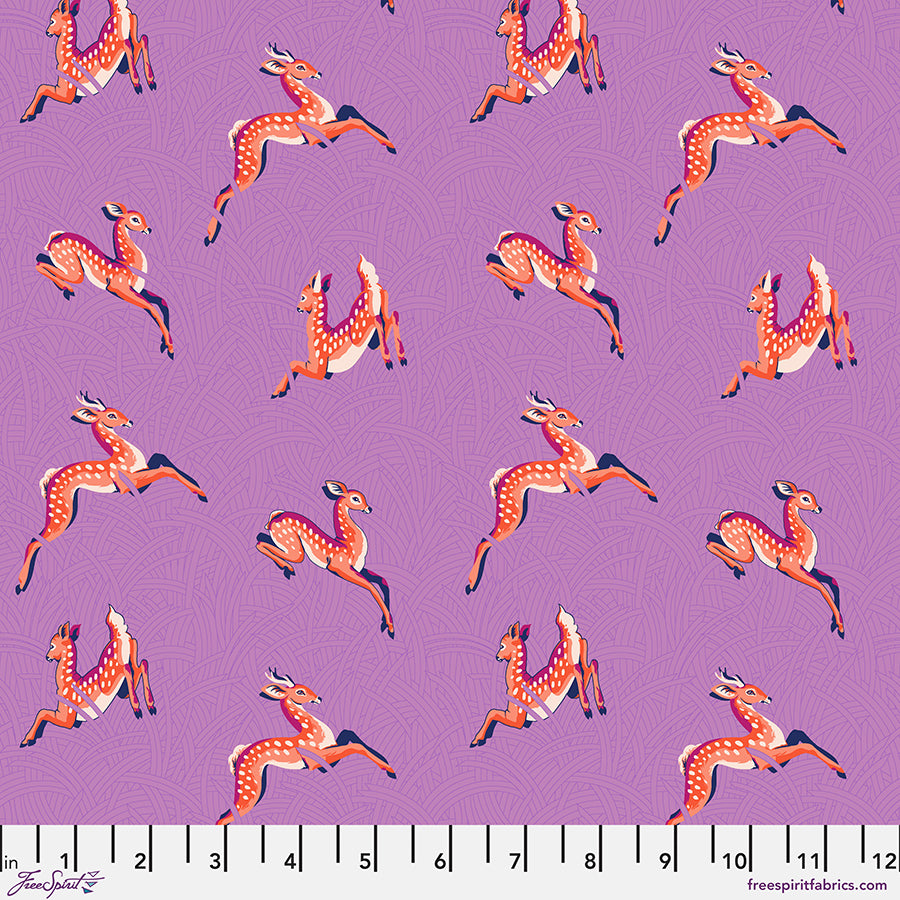Stacy Peterson FreeSpirit Fabrics Mythical Wild Meadow PWST015.LAVENDER