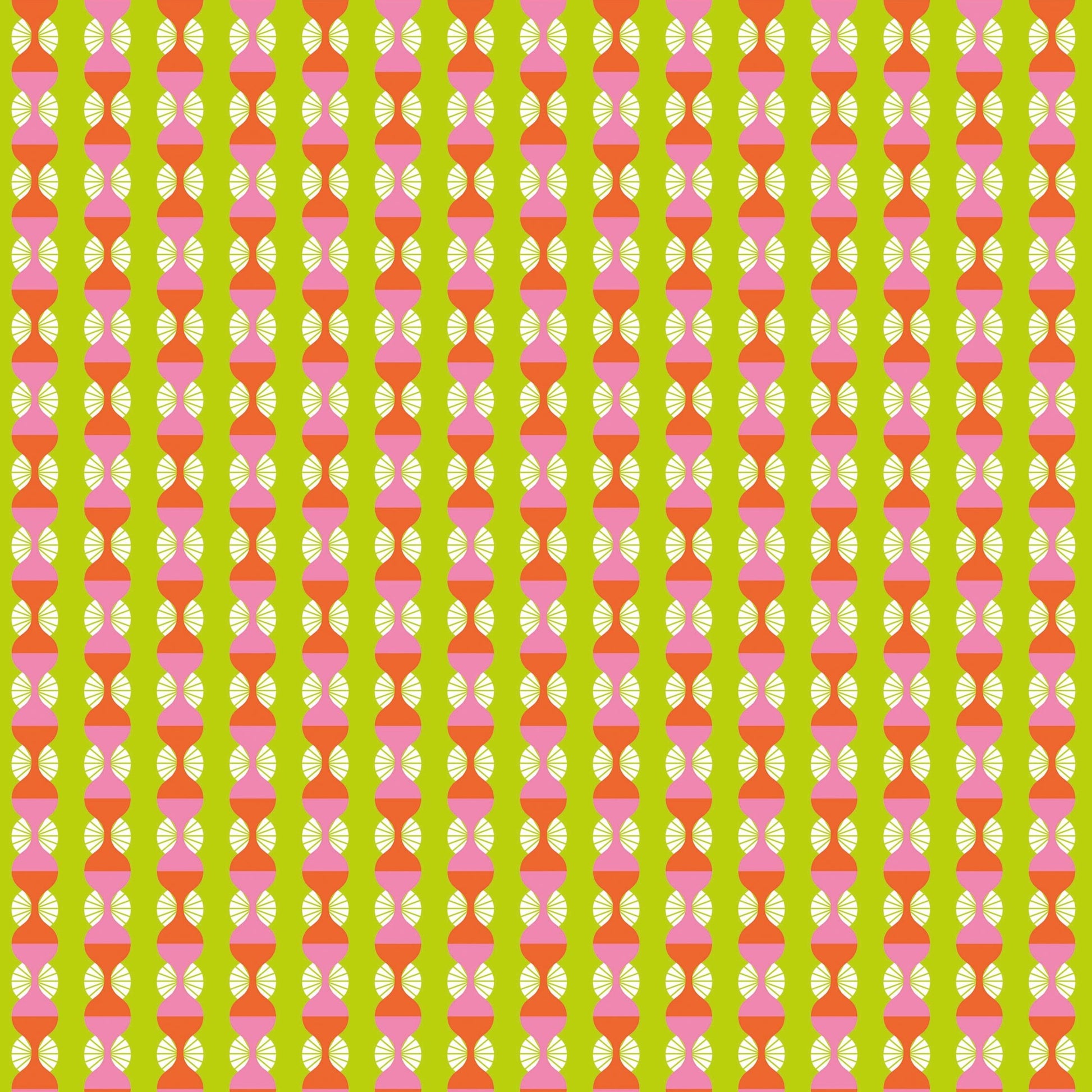 Sue Daley Riley Blake Designs Celebrate Ogee C15334-LIME