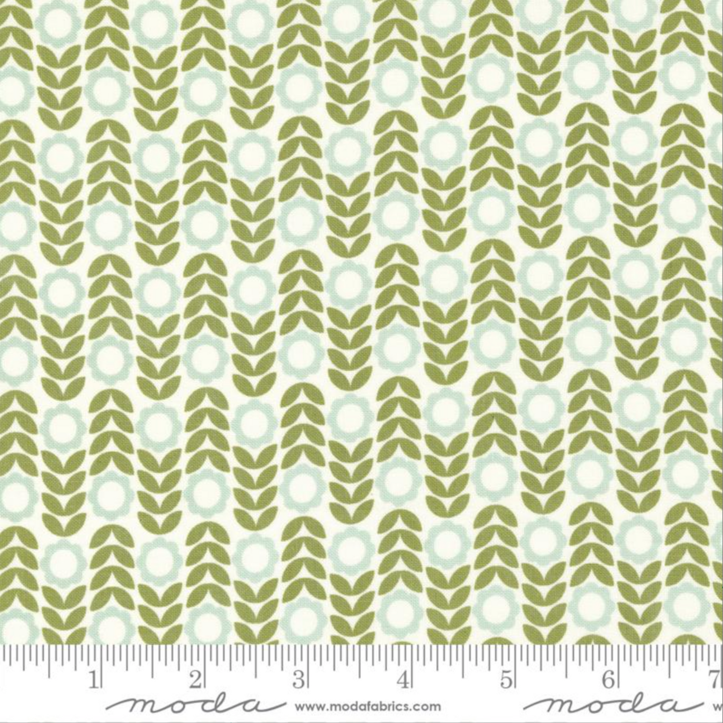 Sweetwater Moda Fabrics Main Street Flower Shop Vanilla 5564611