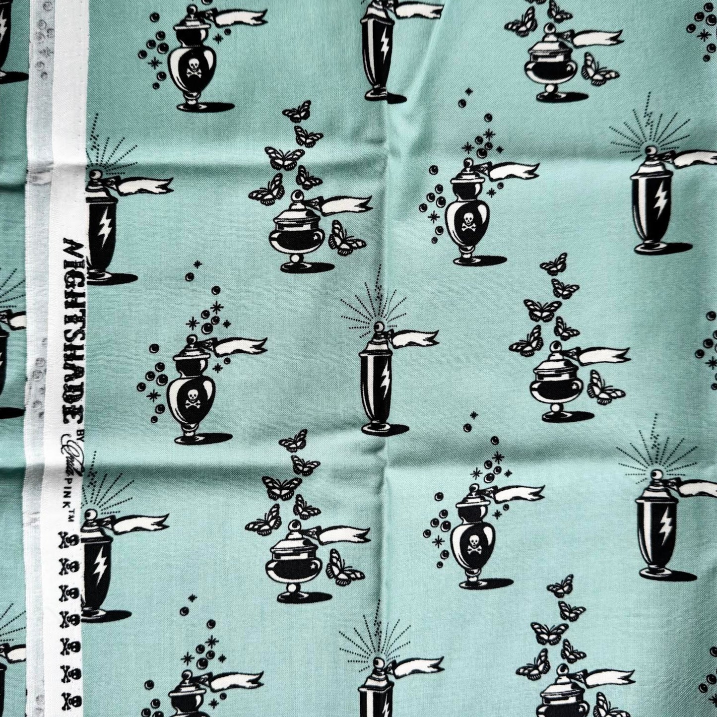 Tula Pink FreeSpirit Westminster Fibers Original Nightshade 2012 Apothecary Vapor TP19