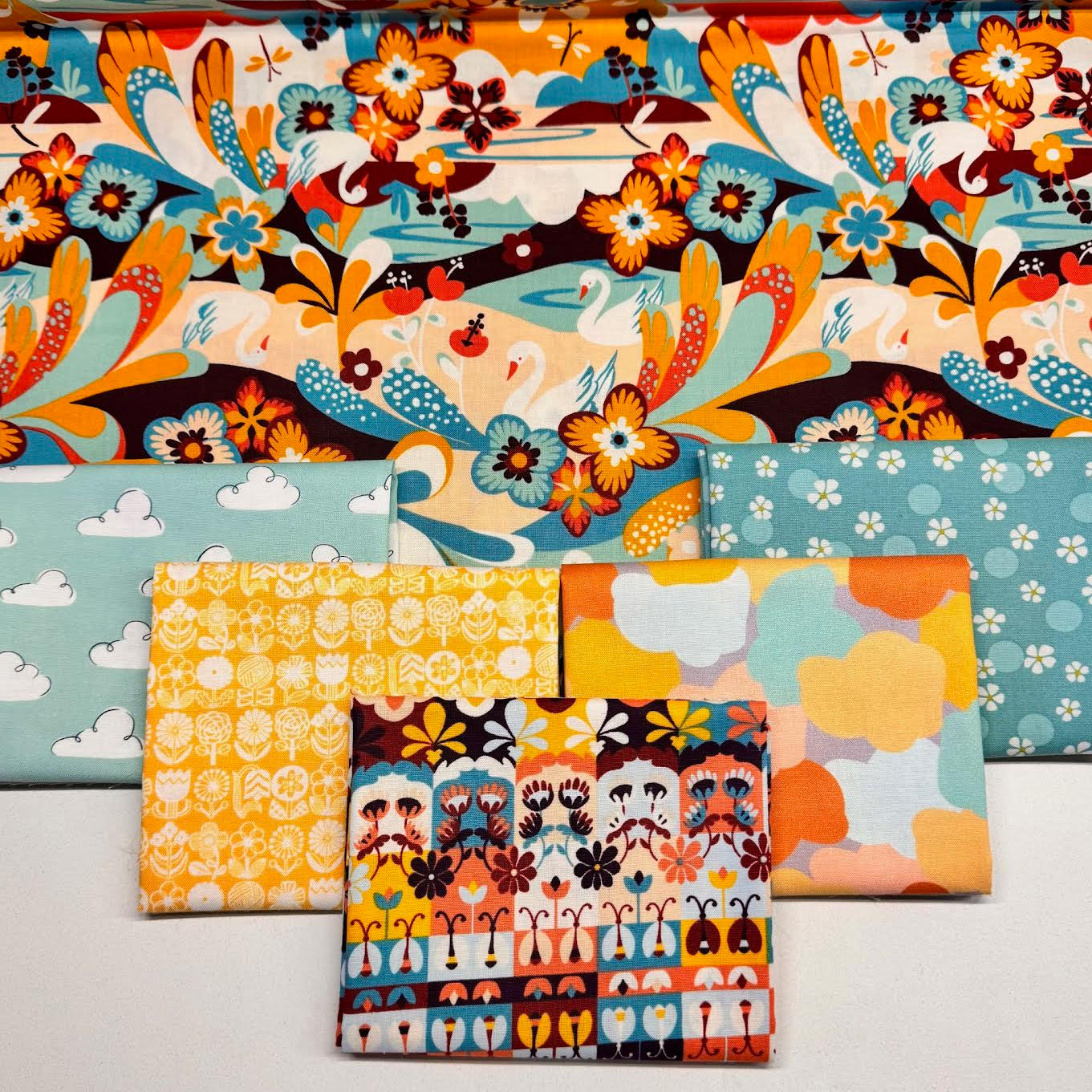 Obi-Swan Kenobi Coordinated Fat Quarter Bundle by Various Designers