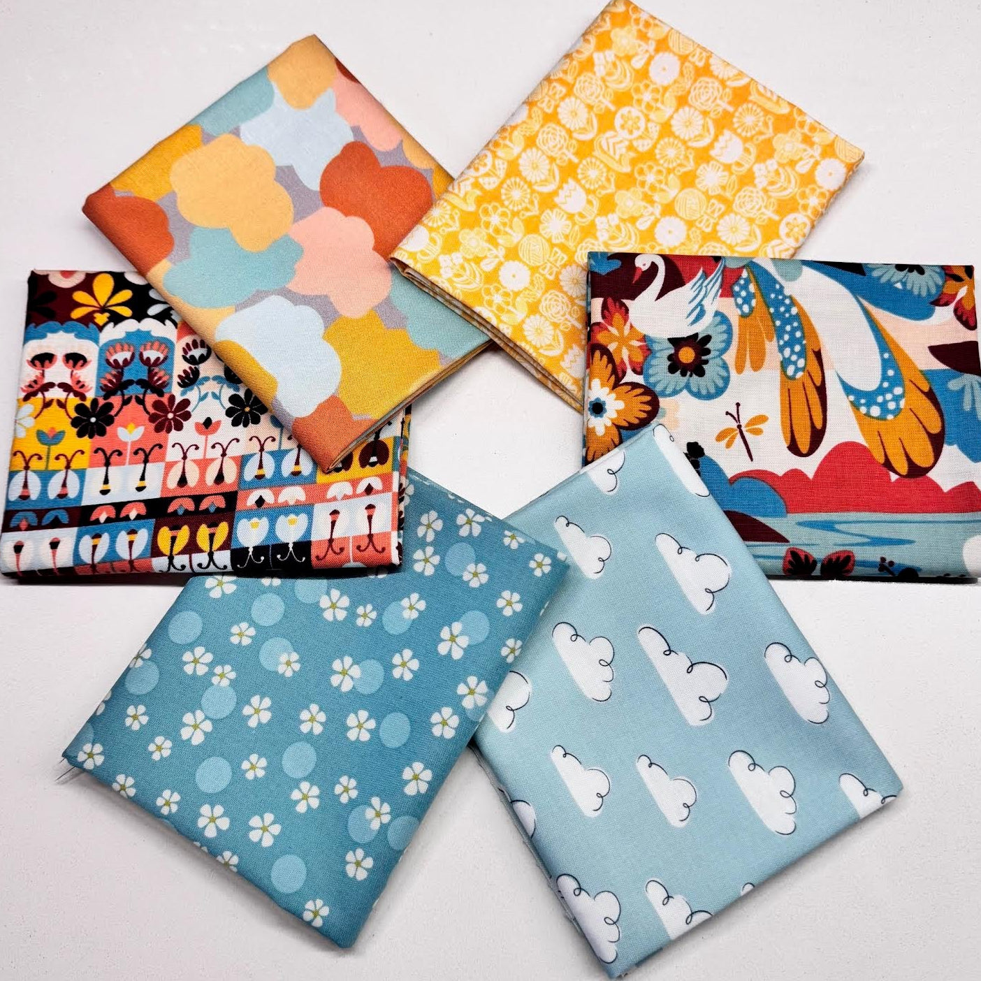 Obi-Swan Kenobi Coordinated Fat Quarter Bundle by Various Designers