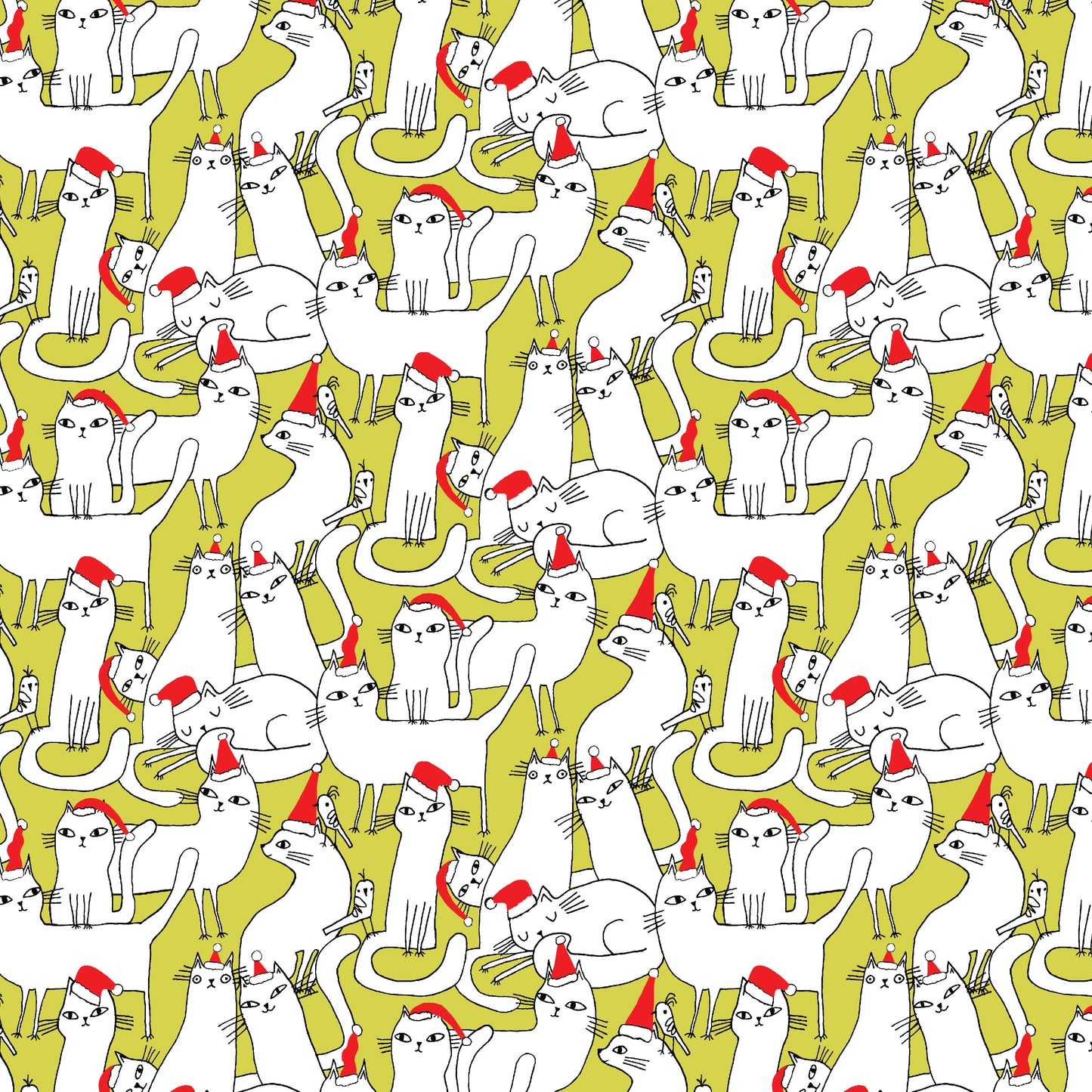 Cats in Hats by Terry Runyan | Lime