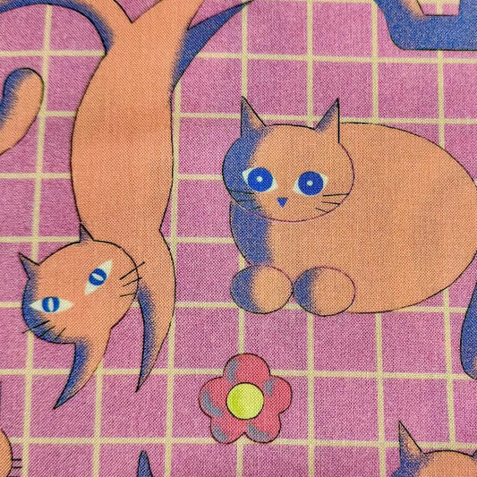 3D Cats Geometric Nora Japan Moelan Studio Japanese Import ST1540-A