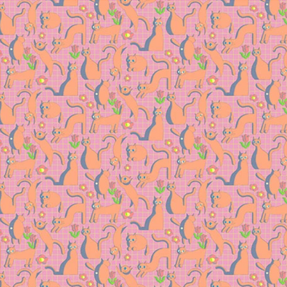 3D Cats Geometric Nora Japan Moelan Studio Japanese Import ST1540-A