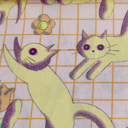 3D Cats Geometric Nora Japan Moelan Studio Japanese Import ST1540-B