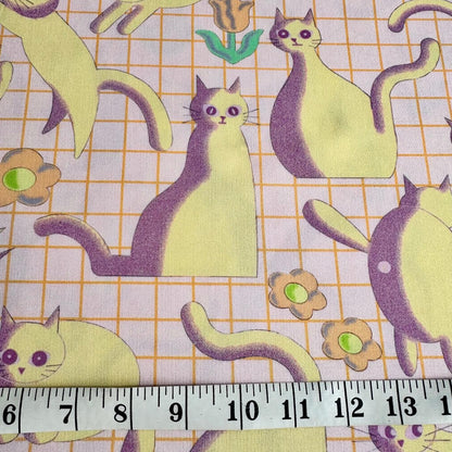 3D Cats Geometric Nora Japan Moelan Studio Japanese Import ST1540-B