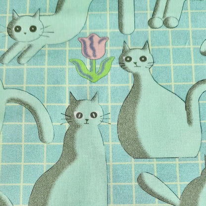 3D Cats Geometric Nora Japan Moelan Studio Japanese Import ST1540-C