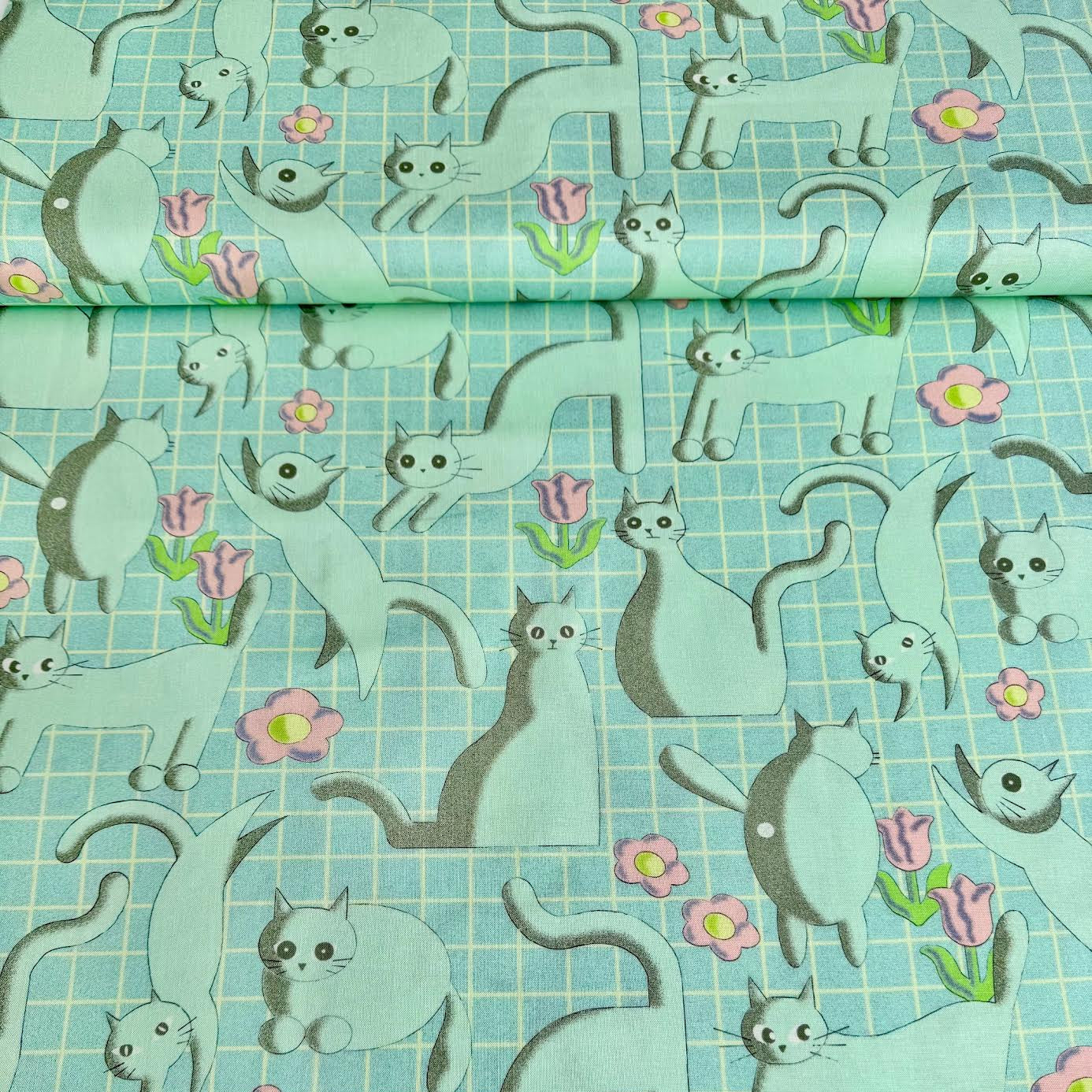 3D Cats Geometric Nora Japan Moelan Studio Japanese Import ST1540-C