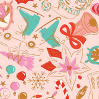 AGF Studio Art Gallery Fabrics Christmas in Color Decked and Dazzled CMC-25403