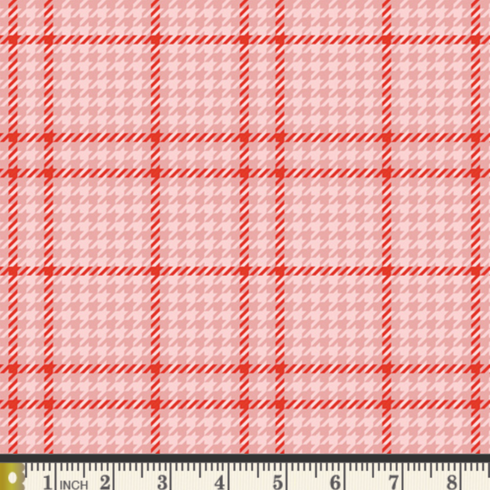 AGF Studio Art Gallery Fabrics Christmas in Color Holiday Check CMC-25405 Candycane