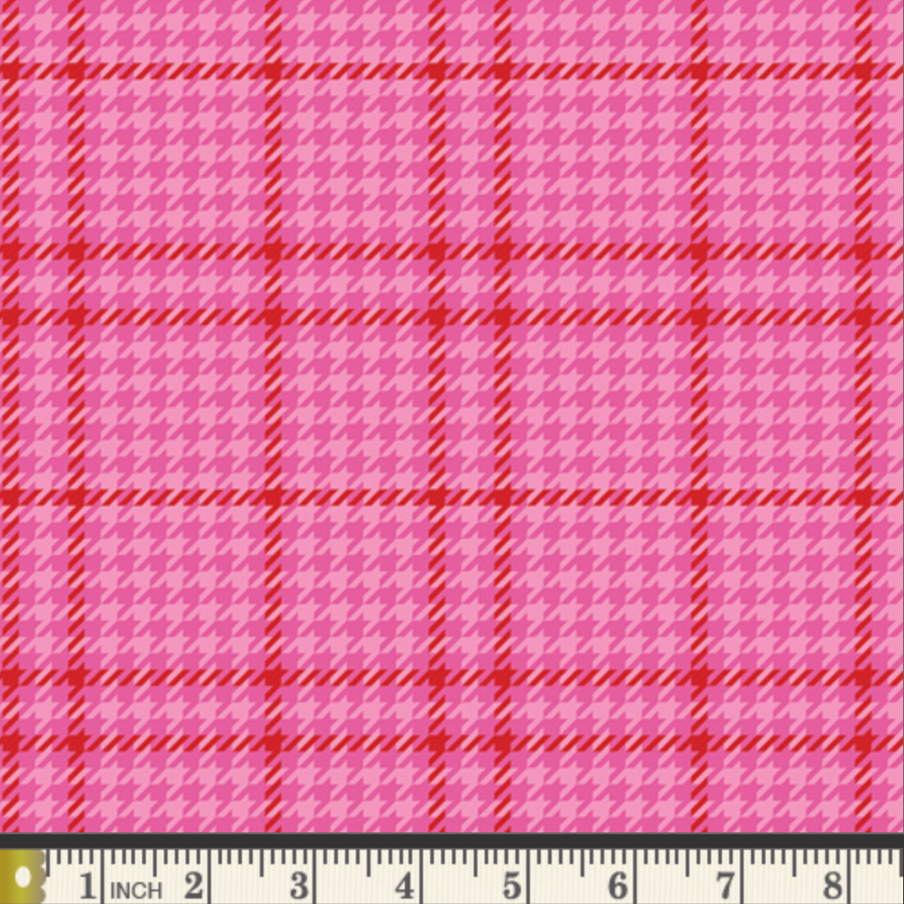 AGF Studio Art Gallery Fabrics Christmas in Color Holiday Check CMC-25408 Sugarplum