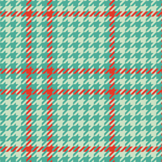 AGF Studio Art Gallery Fabrics Christmas in Color Holiday Check CMC-25412 Peppermint