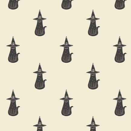 AGF Studio Art Gallery Fabrics Spooky n Witchy Purrfectly Witchy SNS13052