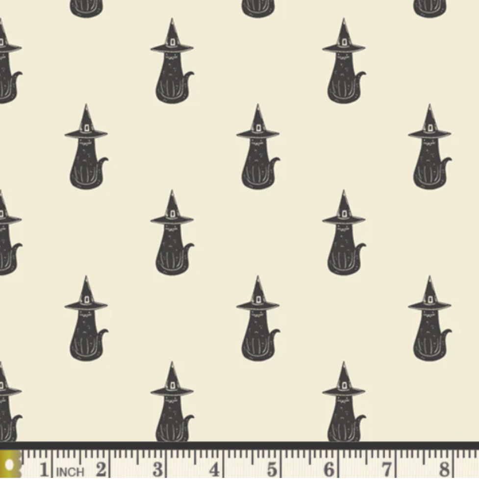 AGF Studio Art Gallery Fabrics Spooky n Witchy Purrfectly Witchy SNS13052