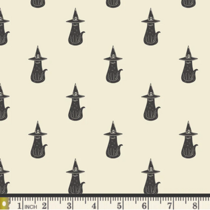 AGF Studio Art Gallery Fabrics Spooky n Witchy Purrfectly Witchy SNS13052