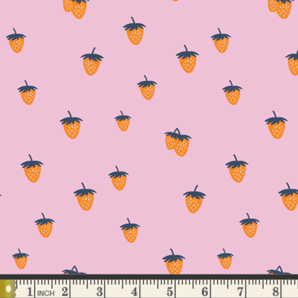 AGF Studio Art Gallery Fabrics Summer Side Backyard Berry SMS-73204 Candy