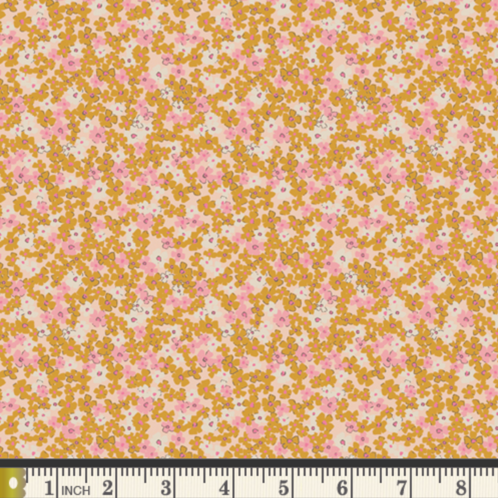 AGF Studio Art Gallery Fabrics The Flower Society Retro Prairie TFS-99103 Fresh