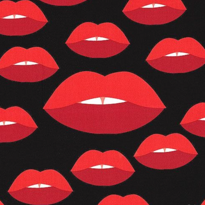 Alexander Henry Fabrics De Leon Design Group Taste of Honey Black