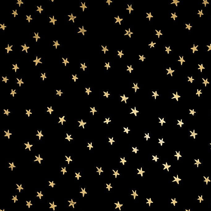 Alexia_Abegg_Moda_Fabrics_Ruby_Star_Society_Mini Starry_RS4110 27M Black Gold Metallic