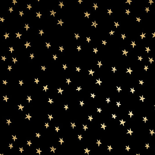 Alexia_Abegg_Moda_Fabrics_Ruby_Star_Society_Mini Starry_RS4110 27M Black Gold Metallic