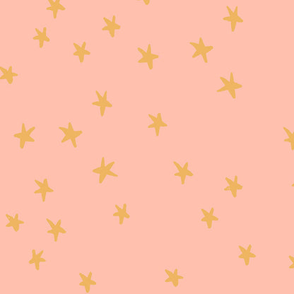 Alexia Abegg Moda Fabrics Ruby Star Society New Starry Peach RS410968