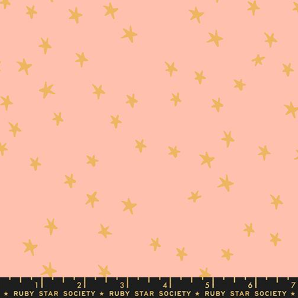 Alexia Abegg Moda Fabrics Ruby Star Society New Starry Peach RS410968
