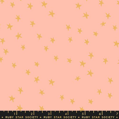 Alexia Abegg Moda Fabrics Ruby Star Society New Starry Peach RS410968