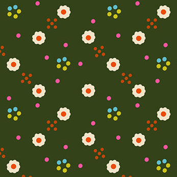 Alexia Abegg Ruby Star Society Moda Fabrics 1 800 Calico Bandana Mossy RS417016