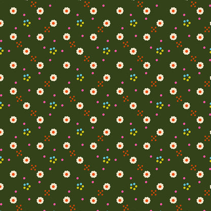 Alexia Abegg Ruby Star Society Moda Fabrics 1 800 Calico Bandana Mossy RS417016