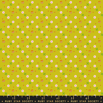 Alexia Abegg Ruby Star Society Moda Fabrics 1 800 Calico Bandana Pistachio RS417013
