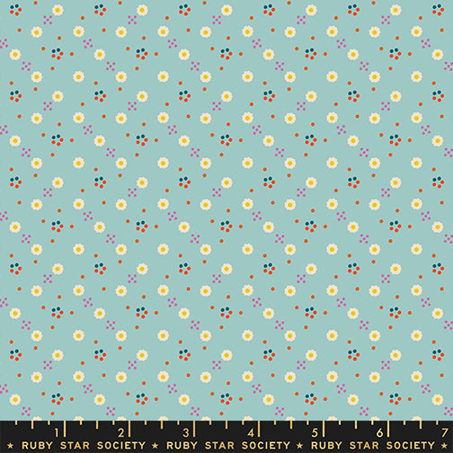Alexia Abegg Ruby Star Society Moda Fabrics 1 800 Calico Bandana Saltwater RS417015