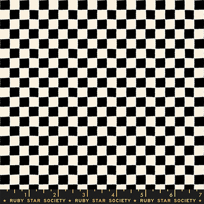 Alexia Abegg Ruby Star Society Moda Fabrics 1 800 Calico Block Print RS4167 18 Black