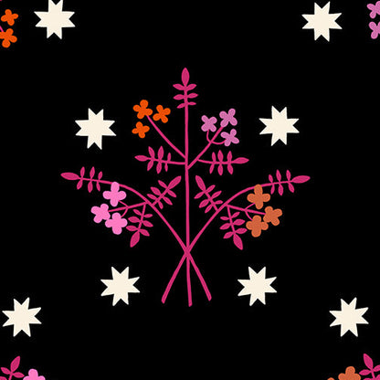 Alexia Abegg Ruby Star Society Moda Fabrics 1 800 Calico Bouquet RS4171 16 Black