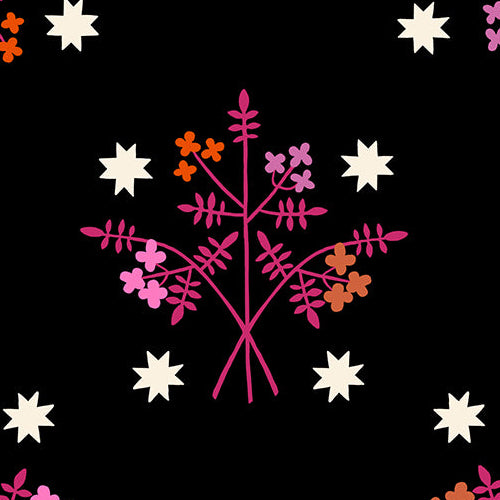 Alexia Abegg Ruby Star Society Moda Fabrics 1 800 Calico Bouquet RS4171 16 Black