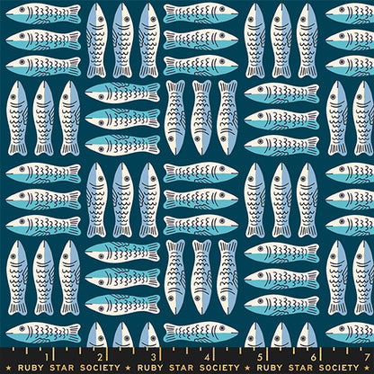 Alexia Abegg Ruby Star Society Moda Fabrics 1 800 Calico Little Sardines RS4168 15 Galaxy